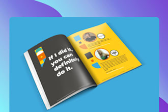 design a white paper, annual report, ebook or lead magnet