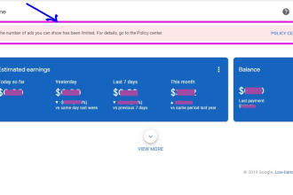 fix ad serving has been limited on your adsense