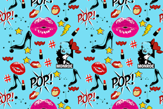 create vector seamless textile repeat pattern