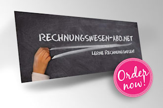 design roll ups or banners or billboards premium quality