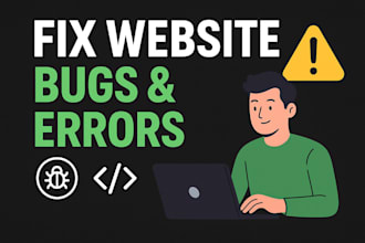 fix website errors php node js websites