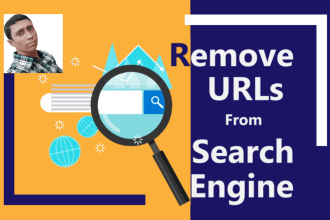 remove 404 pages or 301 redirect urls from any search engine