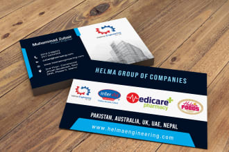 design visiting card, business card, letterhead, stationary