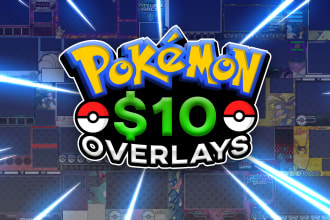 create a pokemon overlay for cheap