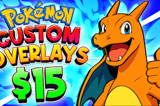 create a pokemon overlay for cheap