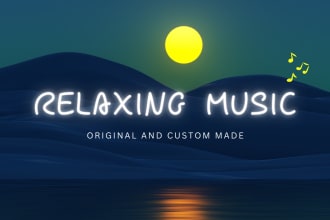 produce original relaxing music for commercial use