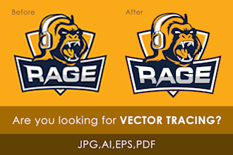 trace your logo or artwork