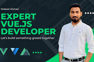 be your expert vue js developer