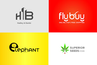 design a modern lettermark and wordmark logo design