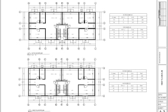 do architectural blueprint design for permit