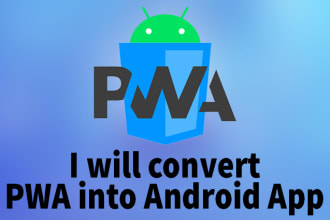 make pwa to aab and apk and upload on the google play store