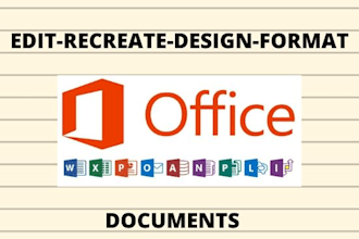 format, edit and proofread your document