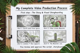 create stunning video commercial