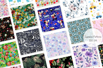 design repeat vector seamless pattern for fabric tile legging wall