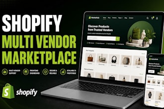 create multi vendor marketplace on shopify wordpress or custom