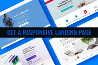 design your landing page