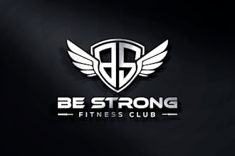 design sports, gym, health and fitness logo design