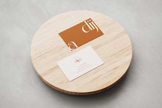 design professional minimal aesthetic business cards
