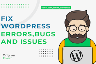 fix any wordpress issue problem and error in 12 hour