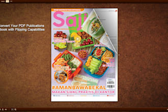 convert your PDF publications to 3d ebook