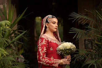 retouch and edit your wedding photos professionally