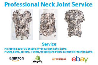 ghost mannequin neck joint clothing
