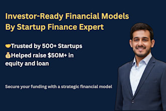 provide investor ready financial projections, forecasts and financial model