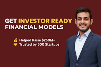 provide investor ready financial projections, forecasts and financial model