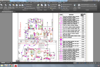 do electrical system design and autocad 2d