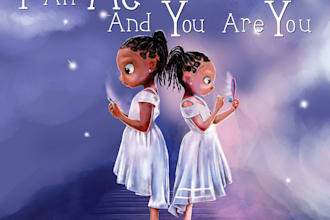 Hot Deals!  create cute african american children book illustrations