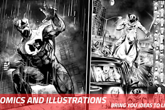 be your comic books artist
