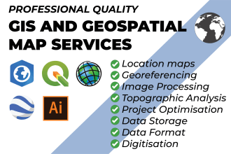 use geospatial tools and deliver custom gis maps