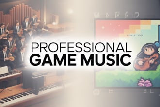 compose epic, retro, cinematic, and custom music for any video game