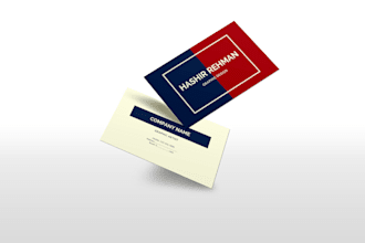 do professional business luxury, modern card design