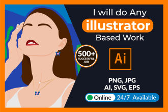do professional adobe illustrator work, fix label design and any ai, eps, svg