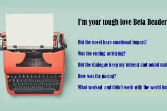 be your tough love constructive beta reader