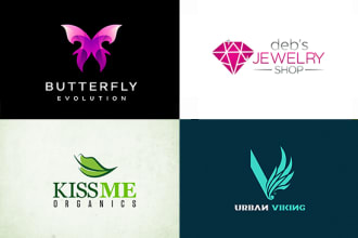 do create timeless modern 3d minimalist logo designs