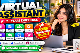 be your personal admin and virtual assistant