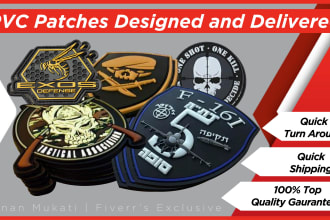 do soft pvc rubber patches designed and deliver to your doorstep