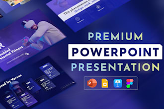 design a premium powerpoint ppt presentation