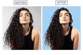 do photo cut out and background removal of 100 photos fast