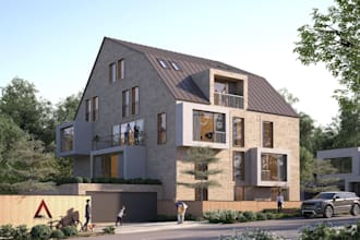 create realistic exterior architectural renderings