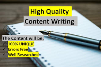 write high quality amazon affiliated articles or blogs