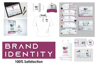 design business logo and branding kit for your brand