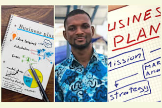 write a professional and actionable business plan