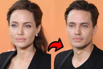 change your gender using photoshop