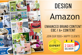 design amazon ebc enhanced brand content a plus pages