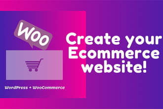 build ecommerce website with woocommerce and payment gateway integration