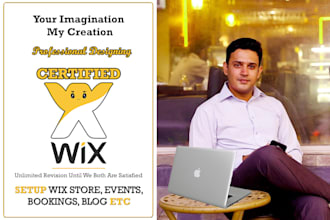 design,develop or redesign a business wix website