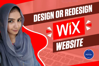 design wix ecommerce website or redesign wix website design